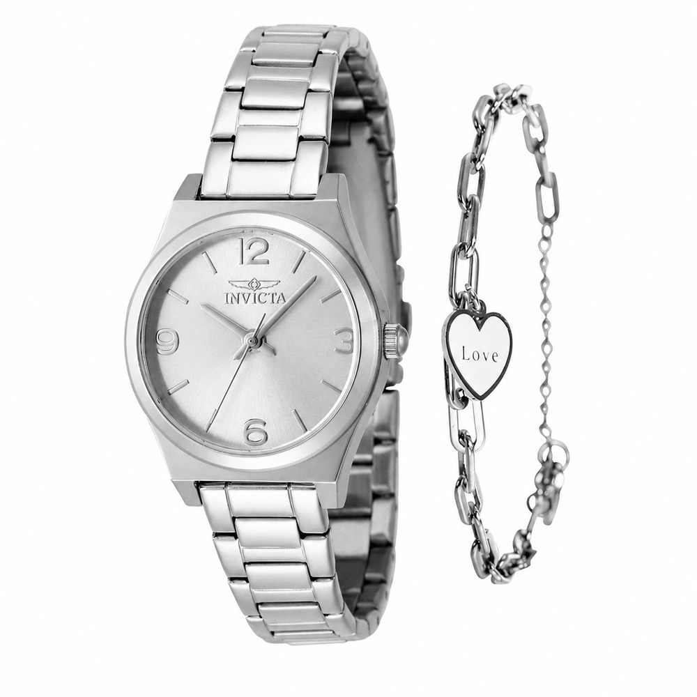 Invicta Angel Women's Watch - 30mm, Steel With Bracelet Set (48246) NEW